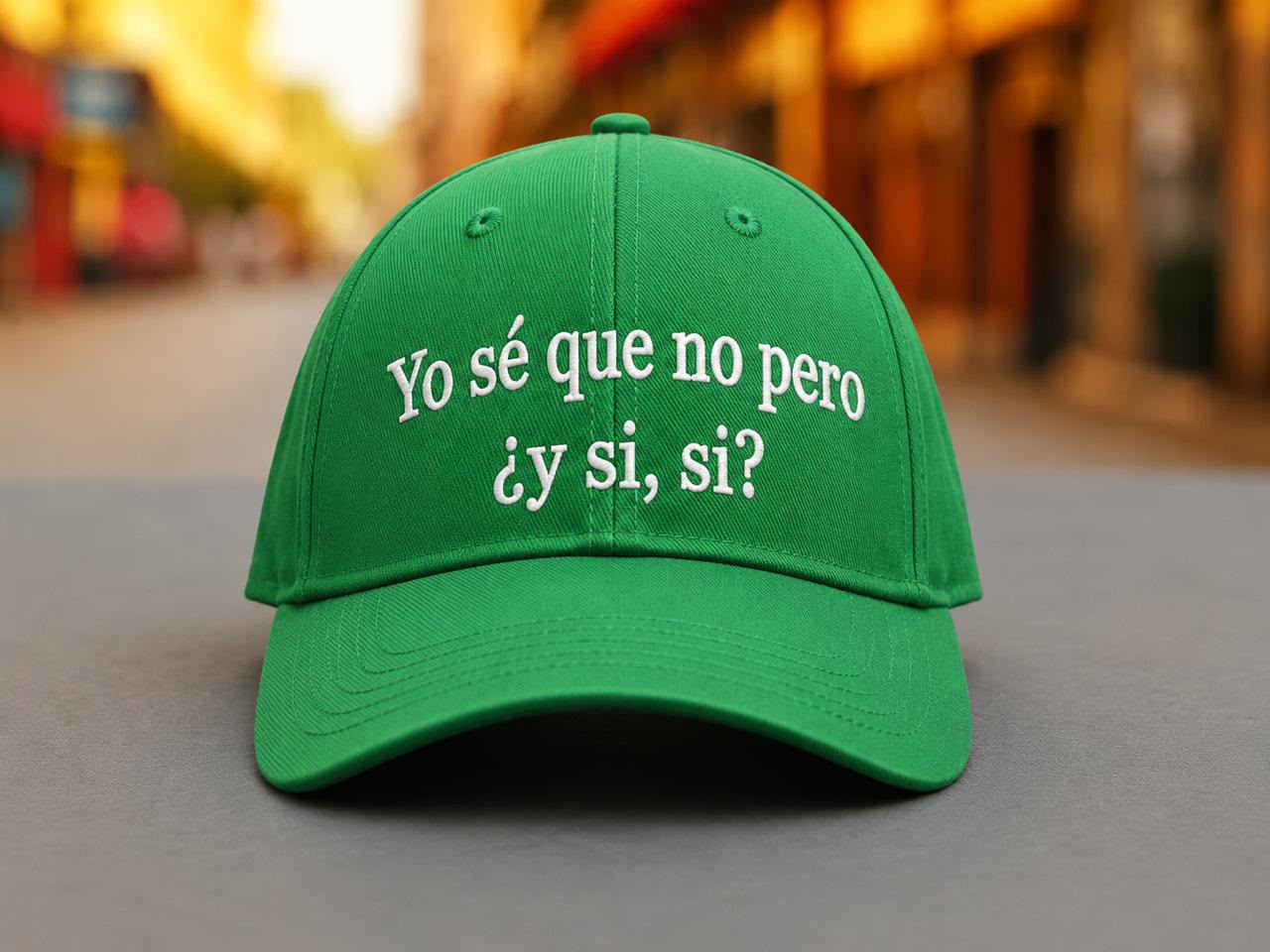 Gorra Verde FeCaps - Mundial 2026